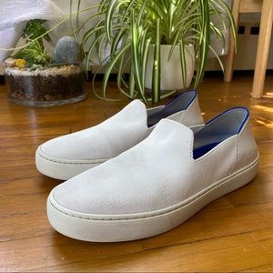 Size 9 Rothy’s Bright White Sneakers